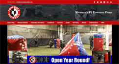 Desktop Screenshot of lonewolfpaintball.com